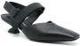 Ferragamo Pumps met vierkante neus Zwart - Thumbnail 2