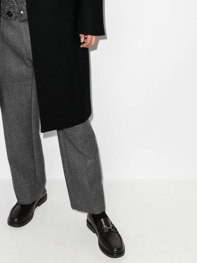 Ferragamo Ready loafers met Gancini plakkaat Zwart