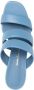 Ferragamo Sandalen met bewerkte hak Blauw - Thumbnail 4