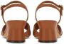 Ferragamo Sandalen met Gancini plakkaat Bruin - Thumbnail 3
