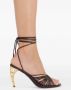 Ferragamo Sandalen met kooihak Bruin - Thumbnail 5