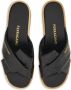 Ferragamo Sandalen met logoprint Zwart - Thumbnail 4