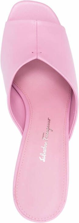Ferragamo Sandalen met open neus Roze