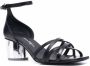 Ferragamo Sandalen met open neus Zwart - Thumbnail 2