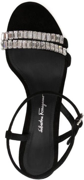 Ferragamo Sandalen met open neus Zwart