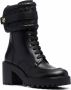 Ferragamo Shiraz leren laarzen Zwart - Thumbnail 2