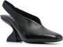 Ferragamo Slingback pumps met F-hak Zwart - Thumbnail 2