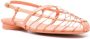 Ferragamo Slingback sandalen met bandjes Oranje - Thumbnail 2