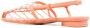 Ferragamo Slingback sandalen met bandjes Oranje - Thumbnail 3
