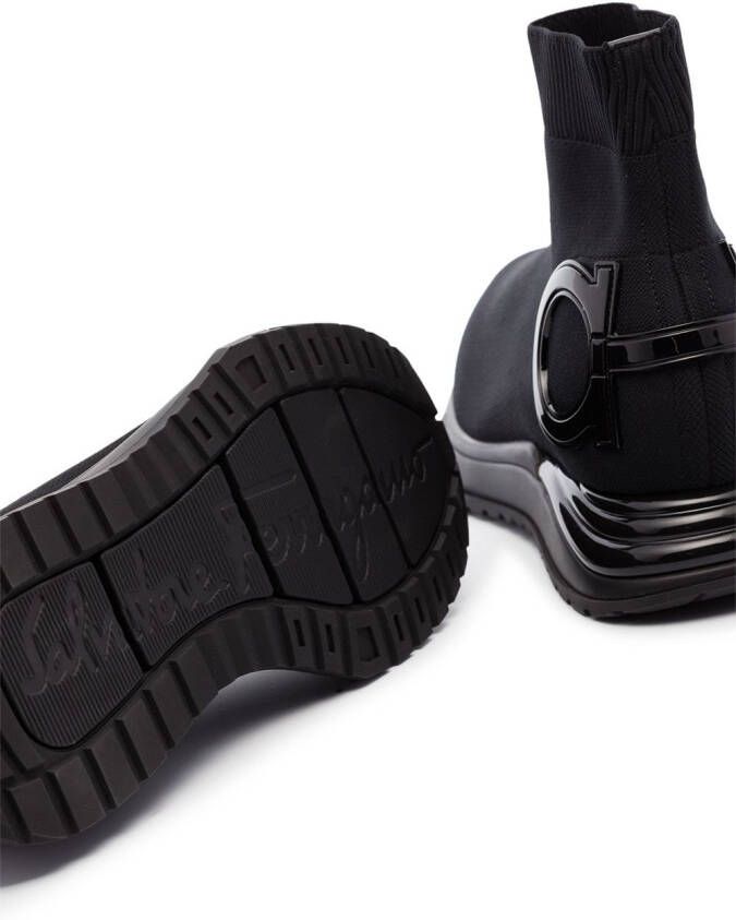 Ferragamo Slip-on sneakers Zwart