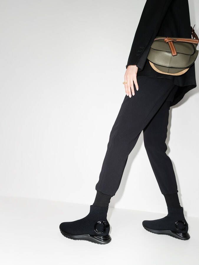 Ferragamo Slip-on sneakers Zwart