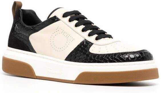 Ferragamo Sneakers met vlakken Zwart
