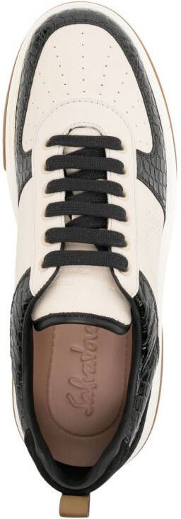 Ferragamo Sneakers met vlakken Zwart