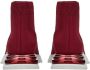 Ferragamo Soksneakers met logoprint Rood - Thumbnail 3