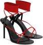 Ferragamo Stiletto sandalen met bandjes Zwart - Thumbnail 2