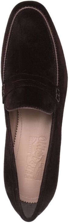 Ferragamo Suède penny loafers Bruin