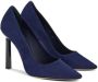 Ferragamo Suède pumps Blauw - Thumbnail 2