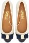 Ferragamo Vara 30 mm gevoerde pumps Beige - Thumbnail 4