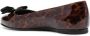 Ferragamo Vara ballerina's met luipaardprint Bruin - Thumbnail 3