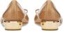 Ferragamo Vara Bow 30mm jelly pumps Beige - Thumbnail 3