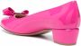 Salvatore Ferragamo Vara Bow pumps dames kalfsleer leer kalfshuid 4.5 Roze - Thumbnail 3