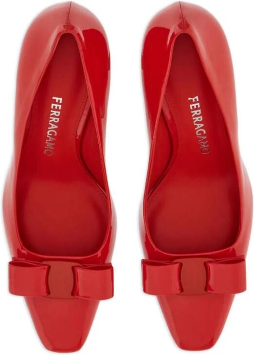 Ferragamo Vara Bow pumps Rood