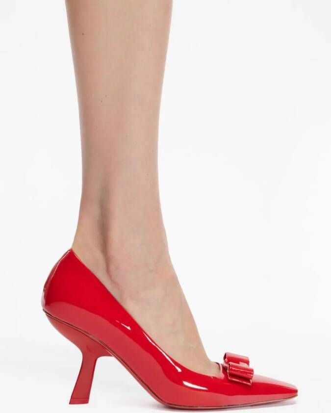 Ferragamo Vara Bow pumps Rood