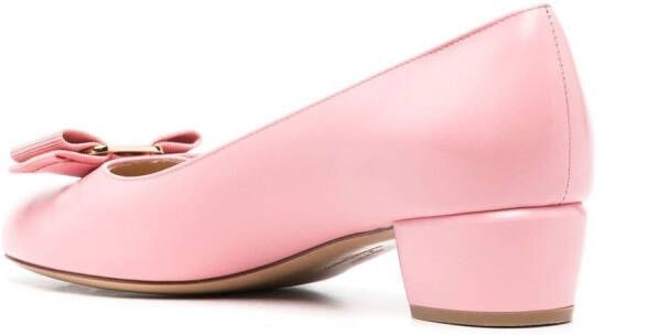 Ferragamo Vara Bow pumps Roze