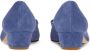 Ferragamo Vara Bow suède pumps Blauw - Thumbnail 3