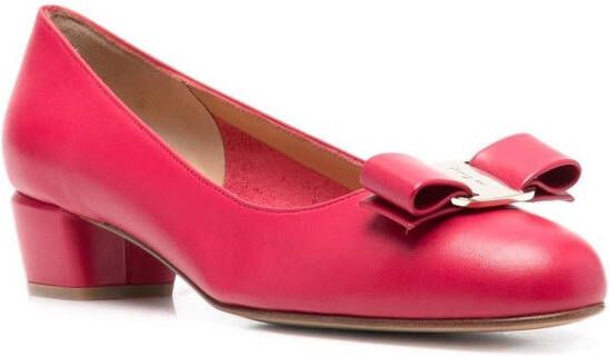 Ferragamo Vara decolleté pumps Roze