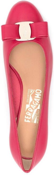 Ferragamo Vara decolleté pumps Roze