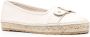 Ferragamo Vara espadrilles met gespdetail Beige - Thumbnail 2