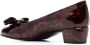 Ferragamo Vara lakleren pumps Bruin - Thumbnail 3
