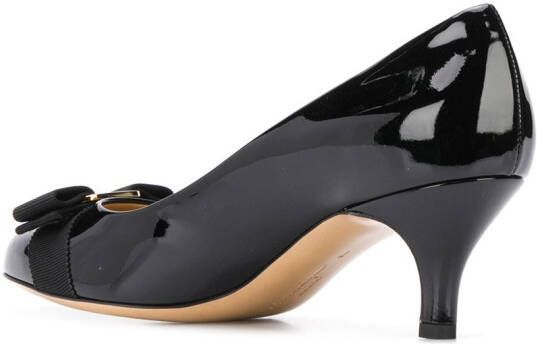 Ferragamo Vara pumps met strik Zwart