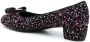 Ferragamo Vara pumps verfraaid met pailletten Zwart - Thumbnail 3