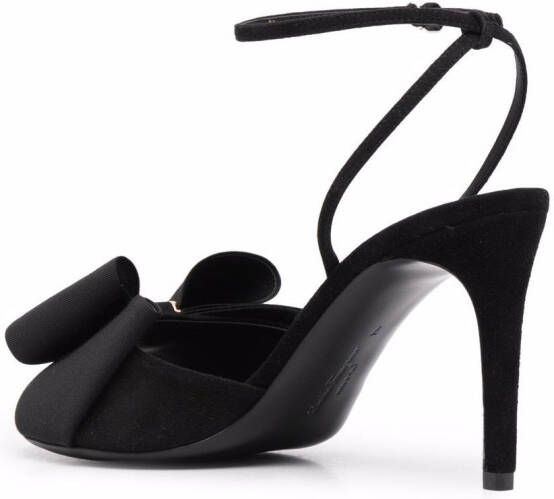Ferragamo Vara sandalen met strik Zwart