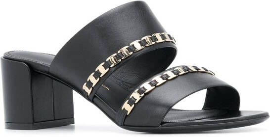 Ferragamo Vara sandalen met strik Zwart