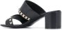 Salvatore Ferragamo Vara sandalen met strik dames leerleerleer 5.5 Zwart - Thumbnail 3