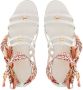 Ferragamo Vara sandalen met veters Wit - Thumbnail 4
