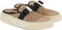 Ferragamo Vara sneakers met strik Beige - Thumbnail 2