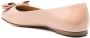 Ferragamo Varina lakleren ballerina's Beige - Thumbnail 3