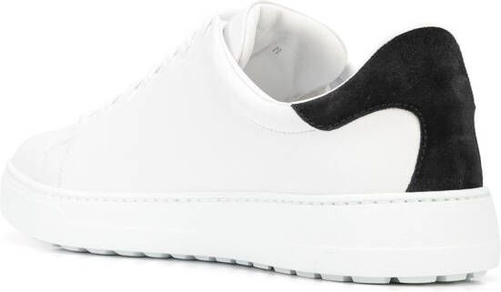 Ferragamo Vetersneakers met logo Wit