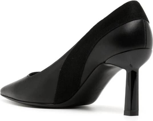 Ferragamo Vissia leren pumps Zwart