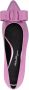 Ferragamo Viva ballerina's met strikdetail Roze - Thumbnail 4