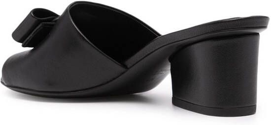 Ferragamo Viva Bow muiltjes Zwart