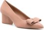 Ferragamo Viva Bow pumps Roze - Thumbnail 2