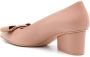 Ferragamo Viva Bow pumps Roze - Thumbnail 3
