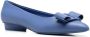 Ferragamo Viva pumps met puntige neus Blauw - Thumbnail 2