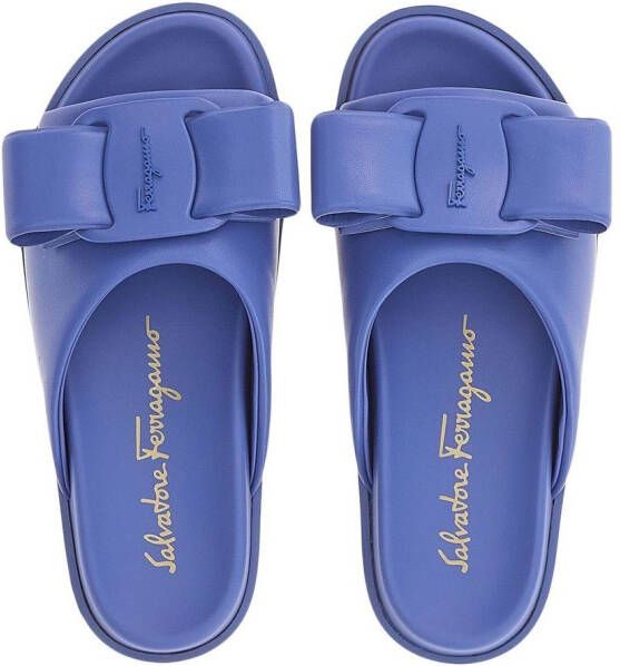 Ferragamo Viva slippers Blauw