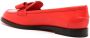 Ferragamo Vivaldo loafers met logoplakkaat Rood - Thumbnail 3